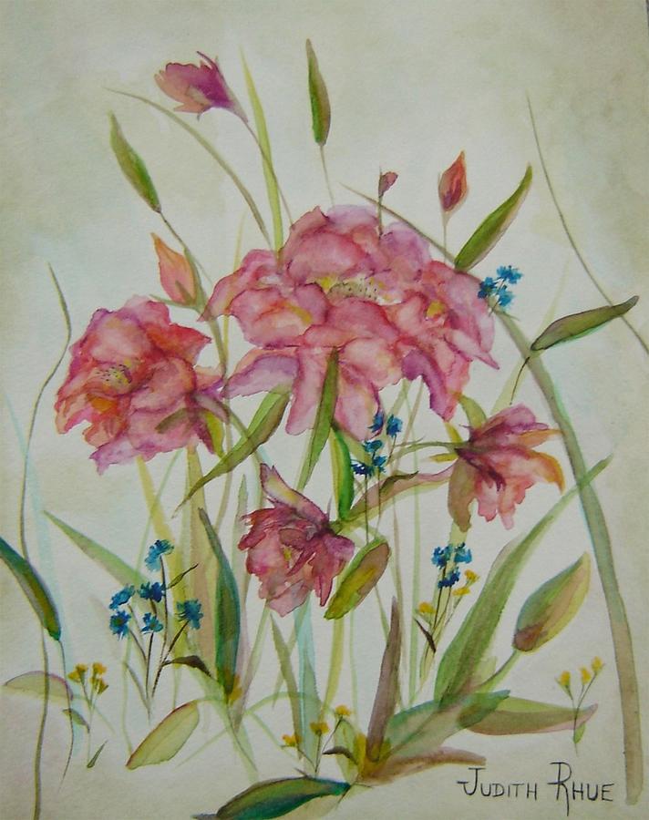 Wildflowers Painting by Judith Rhue