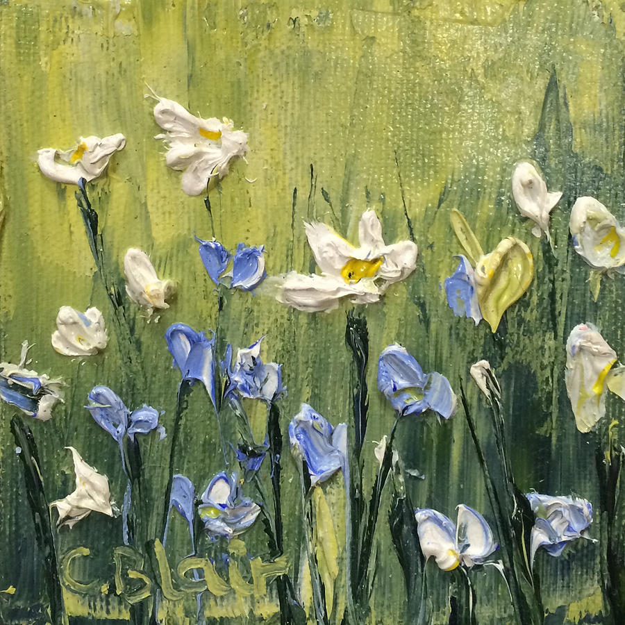 Wildflowers3 Painting by Cynthia Blair
