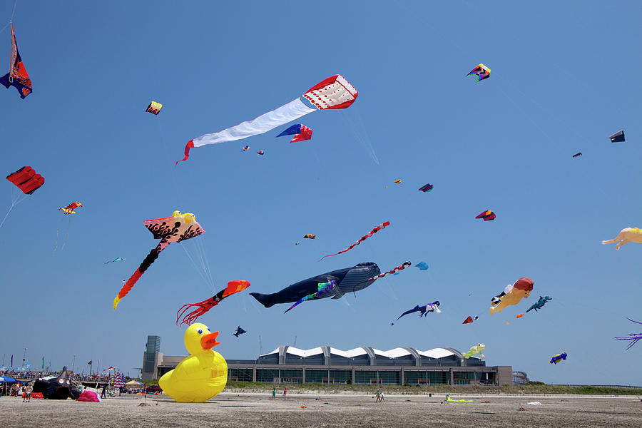 Wildwood International Kite Festival Photograph by Anthony Totah Fine