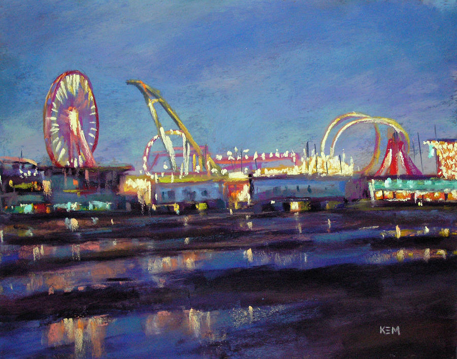 Wildwood Nights Painting by Karen Margulis - Fine Art America