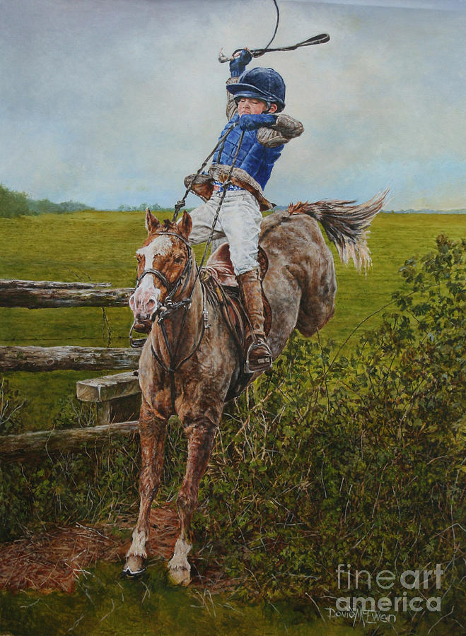 Wilf The Brave Painting by David McEwen
