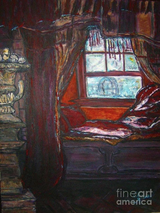 Wilhelminas Windowseat Painting by Helena Bebirian