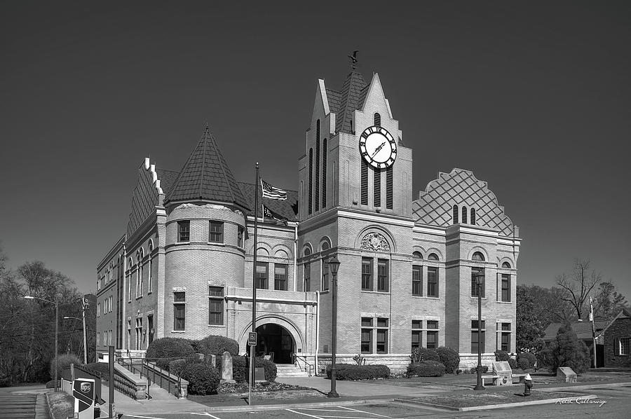 Wilkes County Courthouse 2 Art Photograph by Reid Callaway