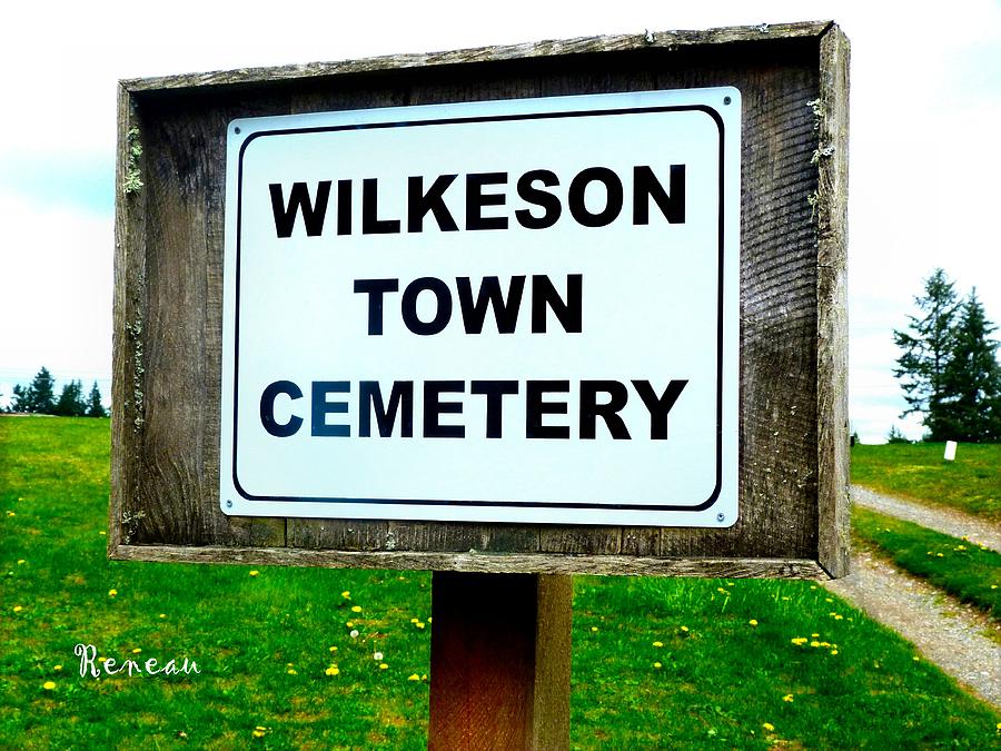 Wilkeson WA Town Cemetery Photograph by A L Sadie Reneau