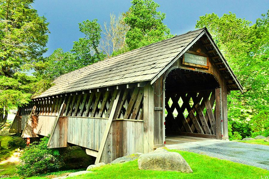 Will Henry Stevens Covered Bridge Photograph by Lisa Wooten
