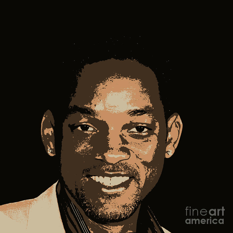 Will Smith Art Painting by Pd - Fine Art America