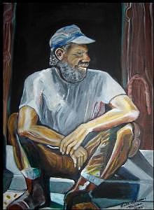 Will Work For Food Painting by Ruth Olivar Millan Will Work For Food Painting by Ruth Olivar Millan