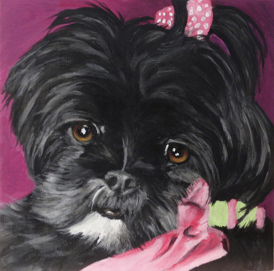 Willa Painting by Carol Russell