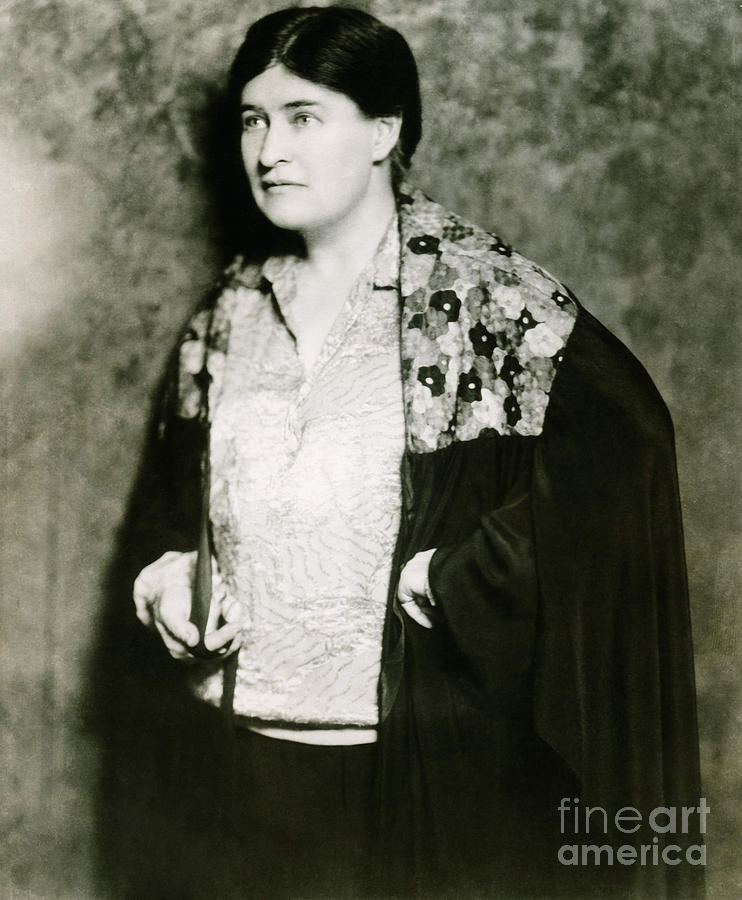 Willa Cather, American Author Photograph by Photo Researchers
