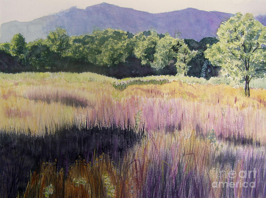 Mountain Painting - Willamette Meadow by Lynn Quinn