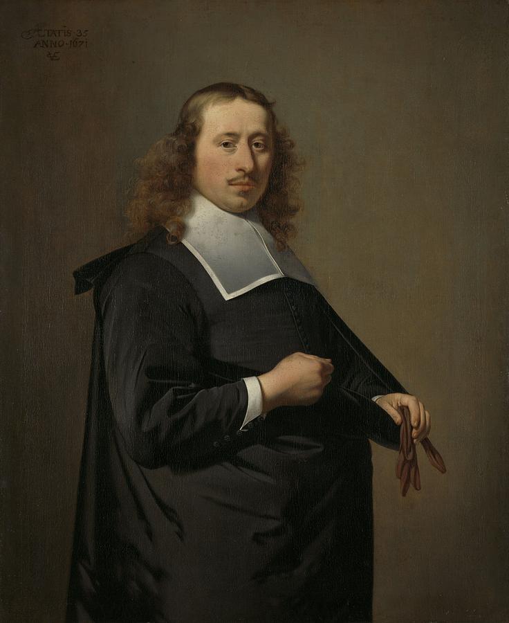Willem Jacobsz Baert 1636-84, Burgomaster of Alkmaar and Amsterdam, Caesar Boetius van Everdingen, 1 Painting by Celestial Images