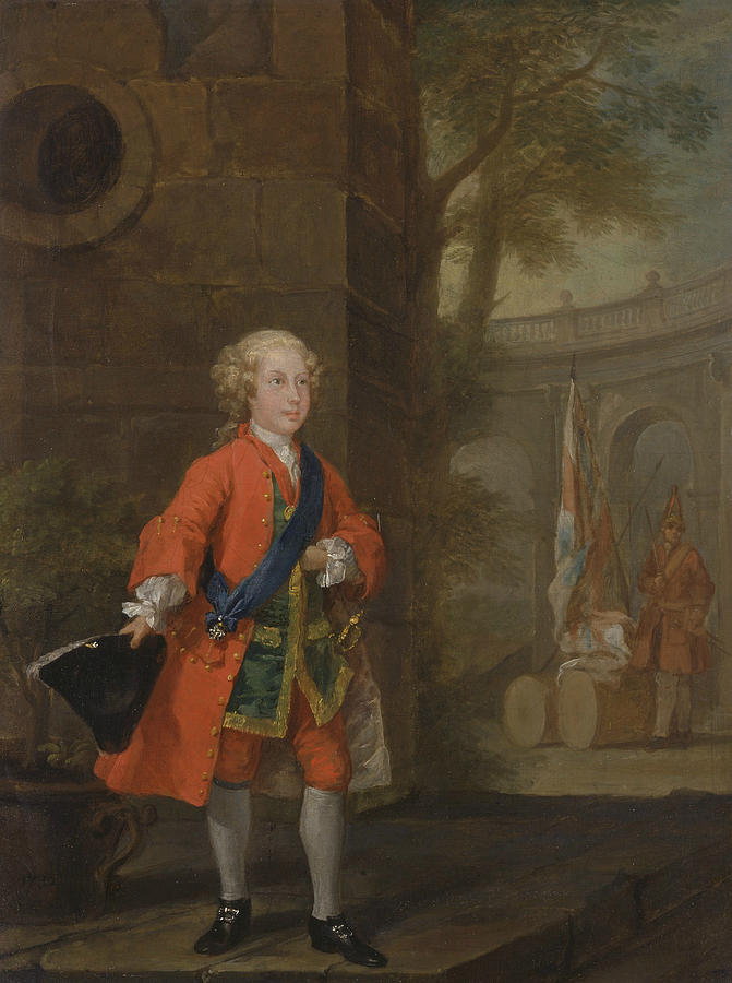 William Augustus, Duke of Cumberland Painting by William Hogarth
