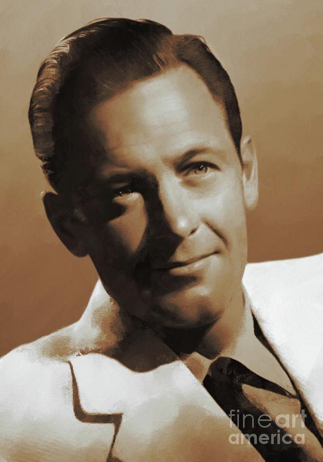 William Holden, Hollywood Legends Painting