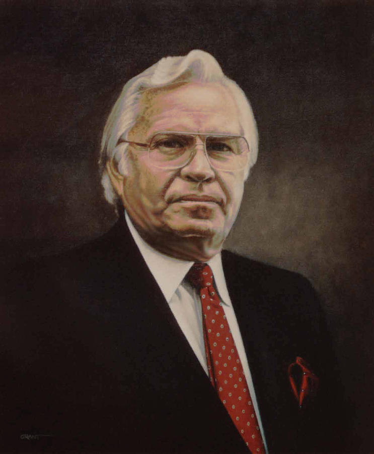 William J. Usery Former U.S. Secretary of Labor Painting by Gregory