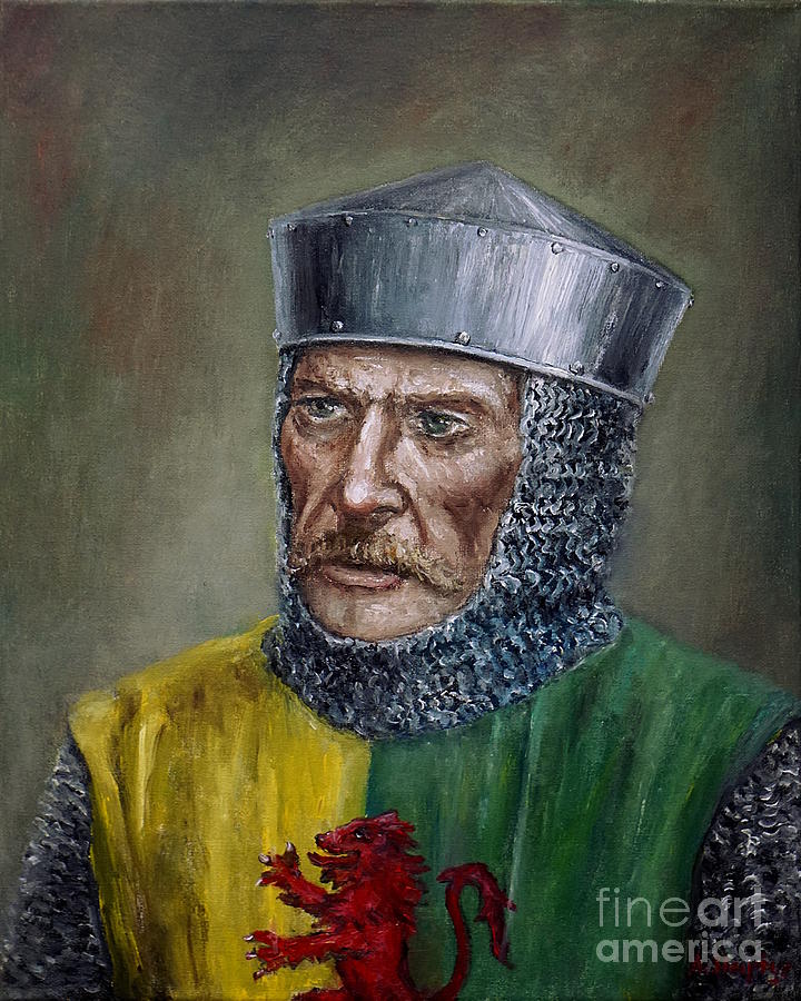 William Marshal Painting by Arturas Slapsys