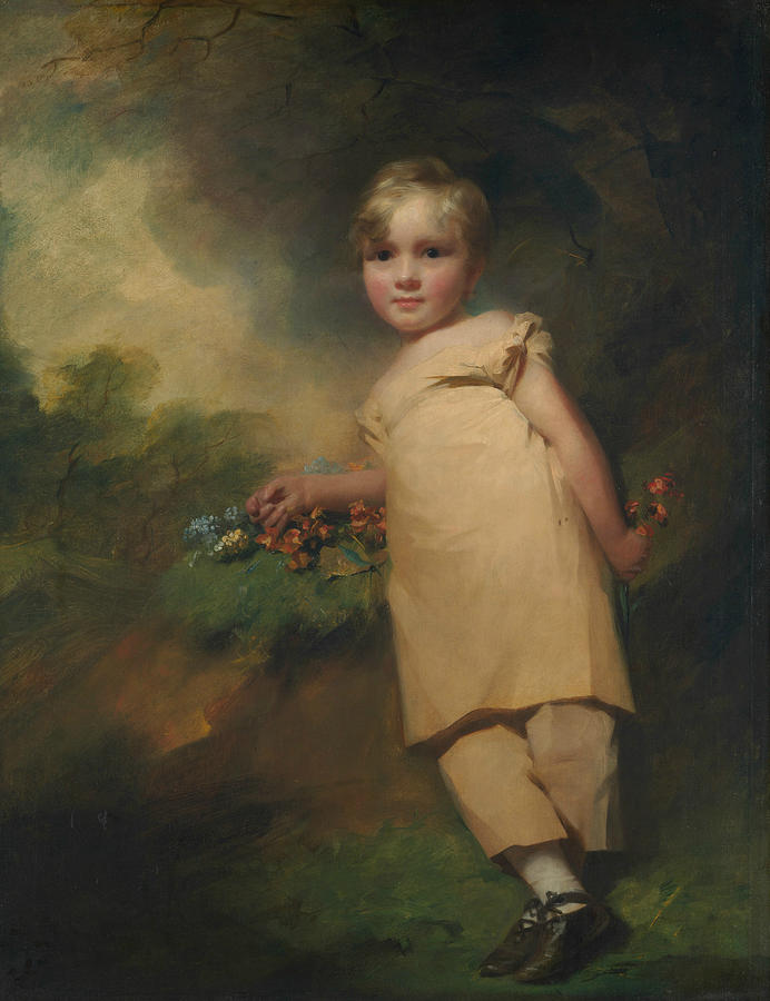 William Scott-Elliot of Arkleton  Painting by Henry Raeburn