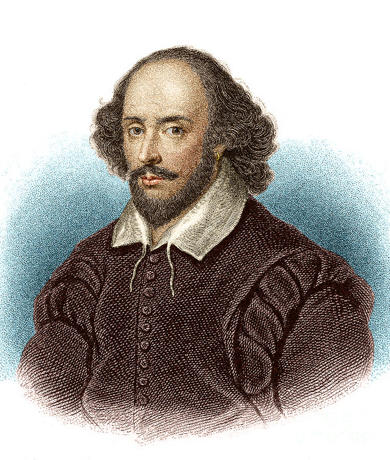 William Shakespeare English Playwright Photograph By Science Source