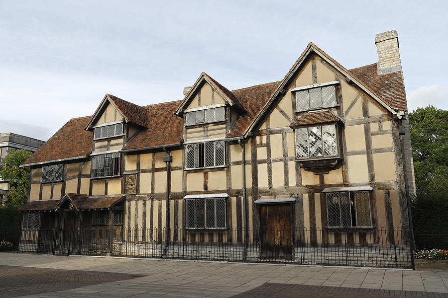 William Shakespeares Birthplace Photograph by Kevin Round - Fine Art ...