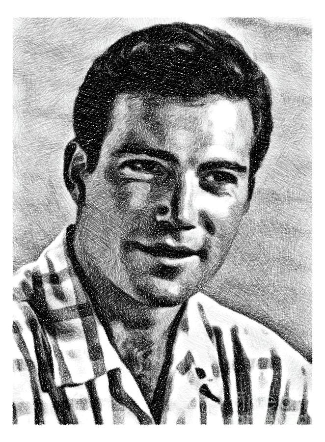 William Shatner, Actor, By Js Drawing