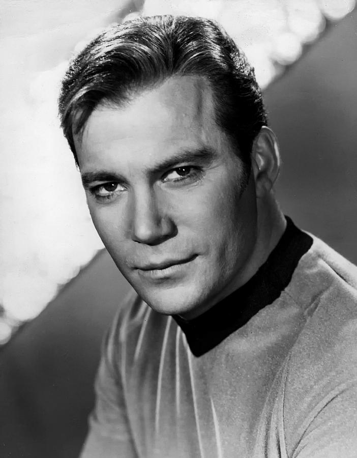 Star Trek Photograph - William Shatner as Captain Kirk 1967 by Mountain Dreams