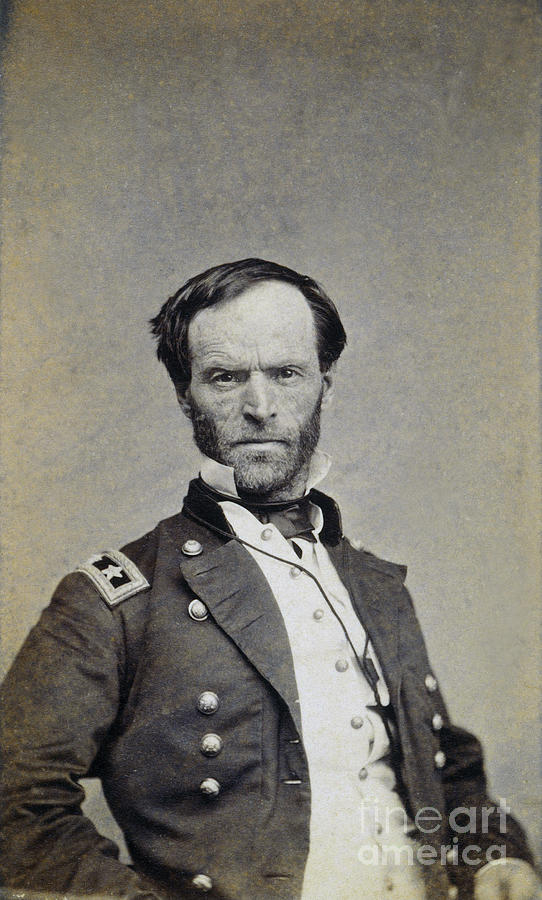 William Tecumseh Sherman Photograph by Granger