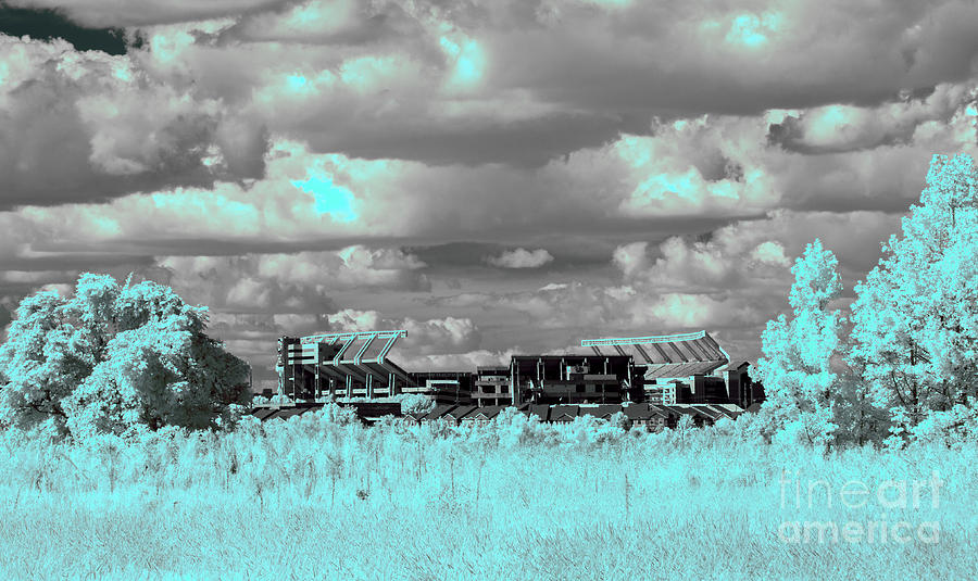 Williams - Brice From Afar in Infrared Photograph by Charles Hite