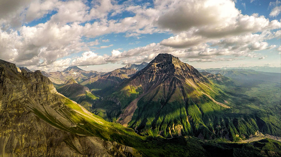 Williams Peak Alaska Photograph by Fred Denner