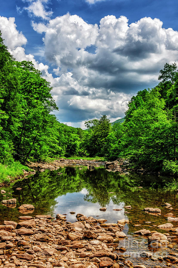 Williams River Clouds Photograph by Thomas R Fletcher