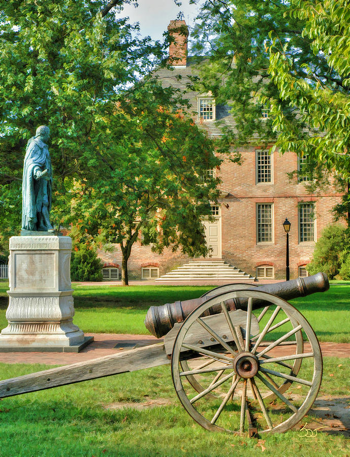 Williamsburg Cannon Photograph by Sam Davis Johnson