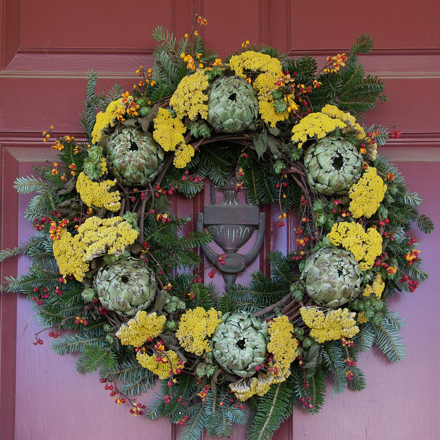 Williamsburg Wreath 65 Photograph By Teresa Mucha - Fine Art America