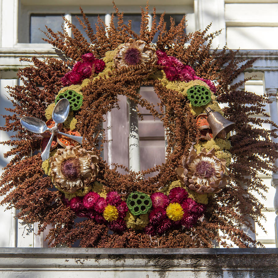 Williamsburg Wreath 69 Photograph By Teresa Mucha - Fine Art America