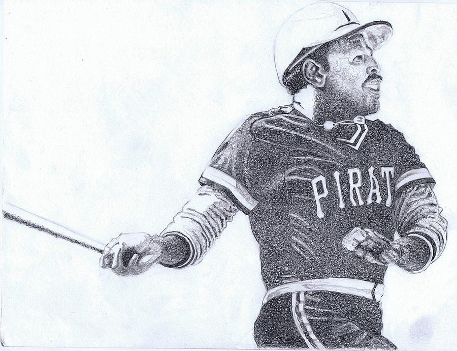 Willie Stargell Drawing by Paul Smutylo