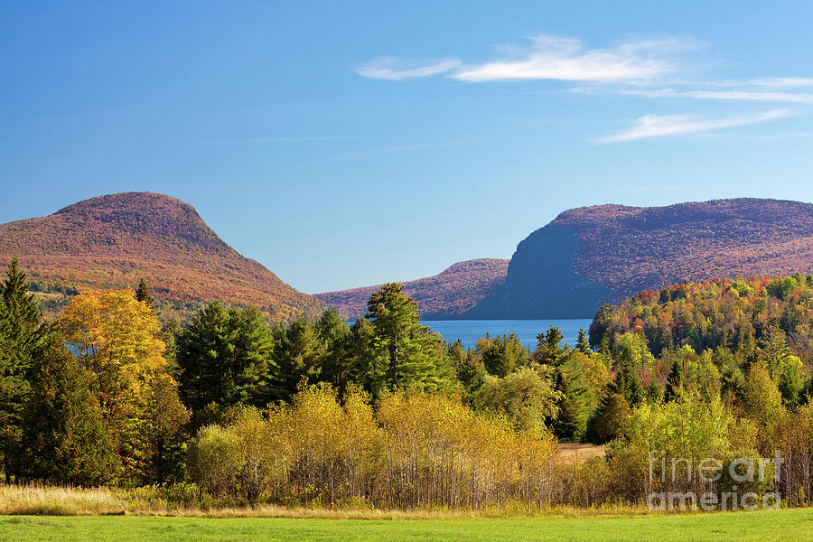 Willoughby Gap Autumn Photograph by Alan L Graham - Pixels