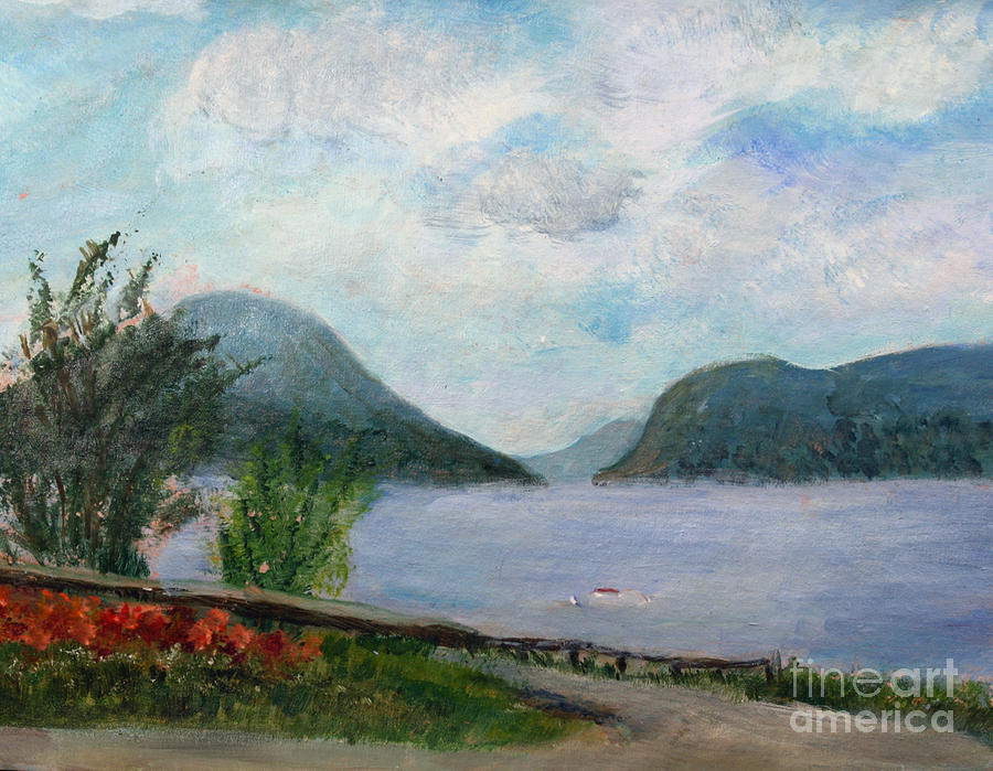 Willoughby Gap Painting by Donna Walsh