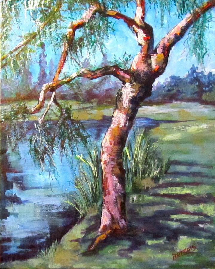 Willow Painting by Barbara OToole