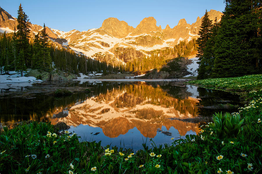 Willow Lake Sunrise Photograph by Aaron Spong