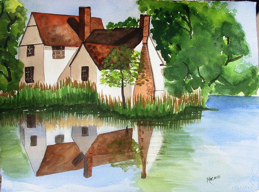 Willy Lotts Cottage Painting by Michele Turney