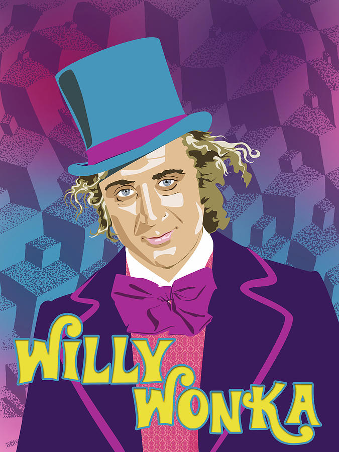 Willy Wonka Digital Art
