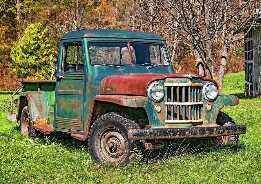  Willys Jeep Pickup Truck Fotografía de Steve Harrington