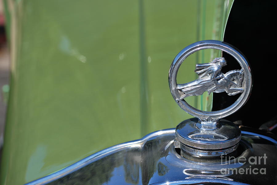 Willys Knight Hood Ornament Photograph by Heather Kirk