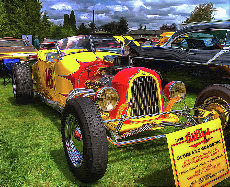 Willys Overland Roadster Photograph by Thom Zehrfeld