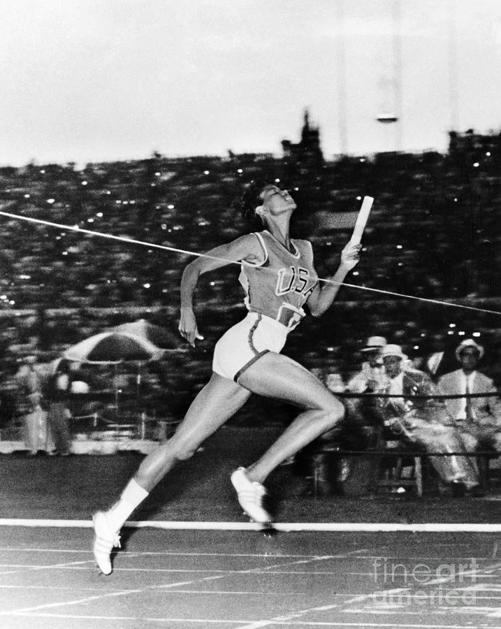 1960 Photograph - Wilma Rudolph 1940-1994 by Granger