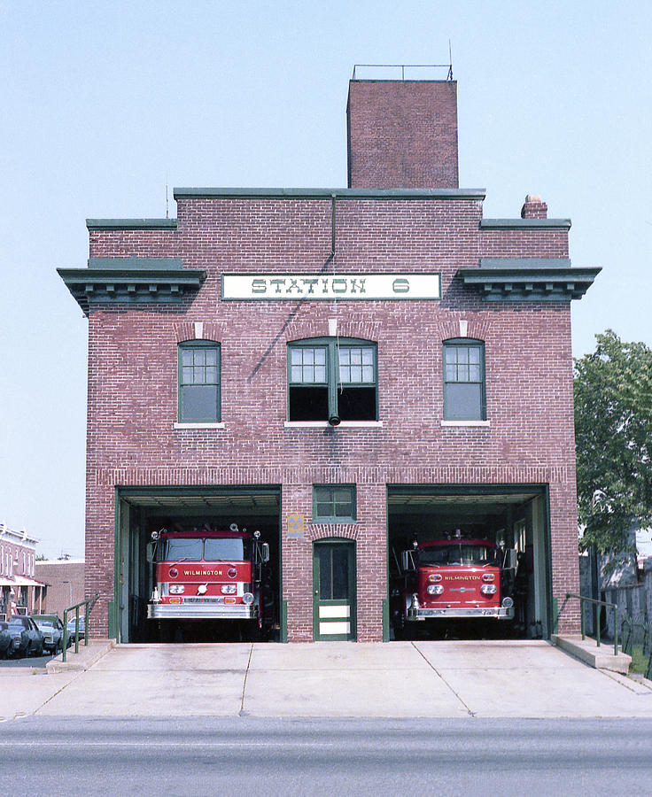 City Of Wilmington Fire Department Delaware Historic Fire Station No 6 Photograph By Timothy 3218