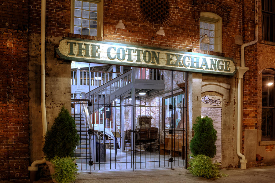 Wilmingtons Historic Cotton Exchange Building Photograph by Greg and Chrystal Mimbs