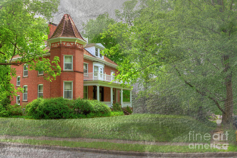 Hdr Photograph - Wilson J. Maple and Grace Senne House by Larry Braun