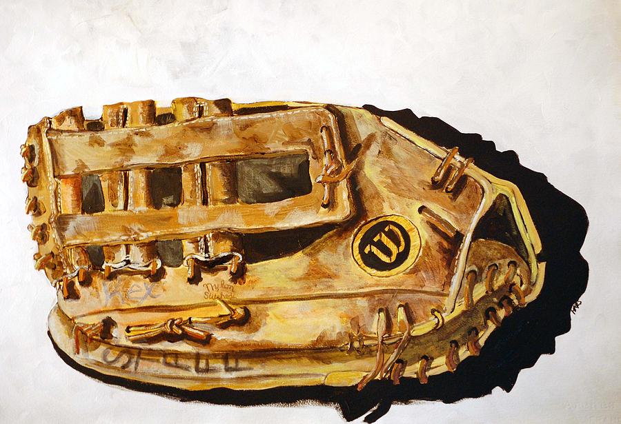 Baseball Painting - Wilson Staff Pro by Jame Hayes