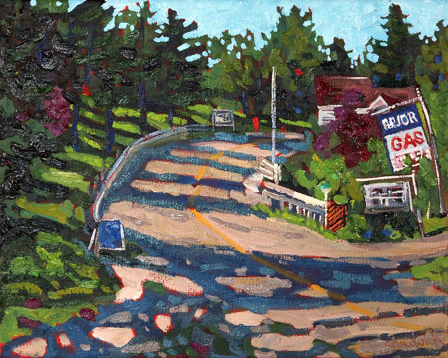 Impressionism Painting - Wiltse Creek Corner by Phil Chadwick