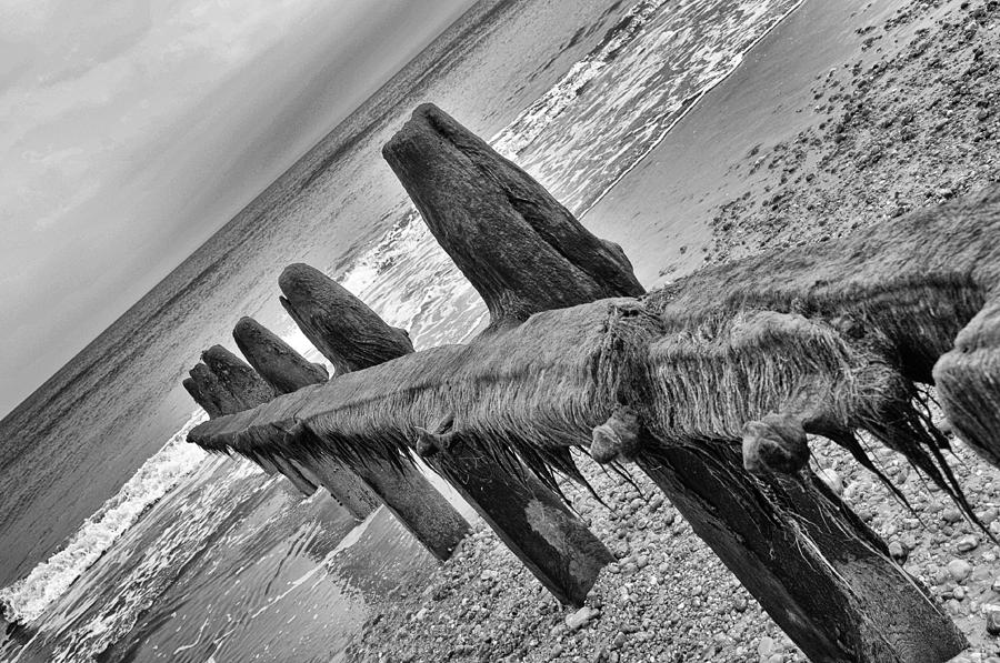 Beach Photograph - Winchelsea Beach Sussex by Chris Pickett