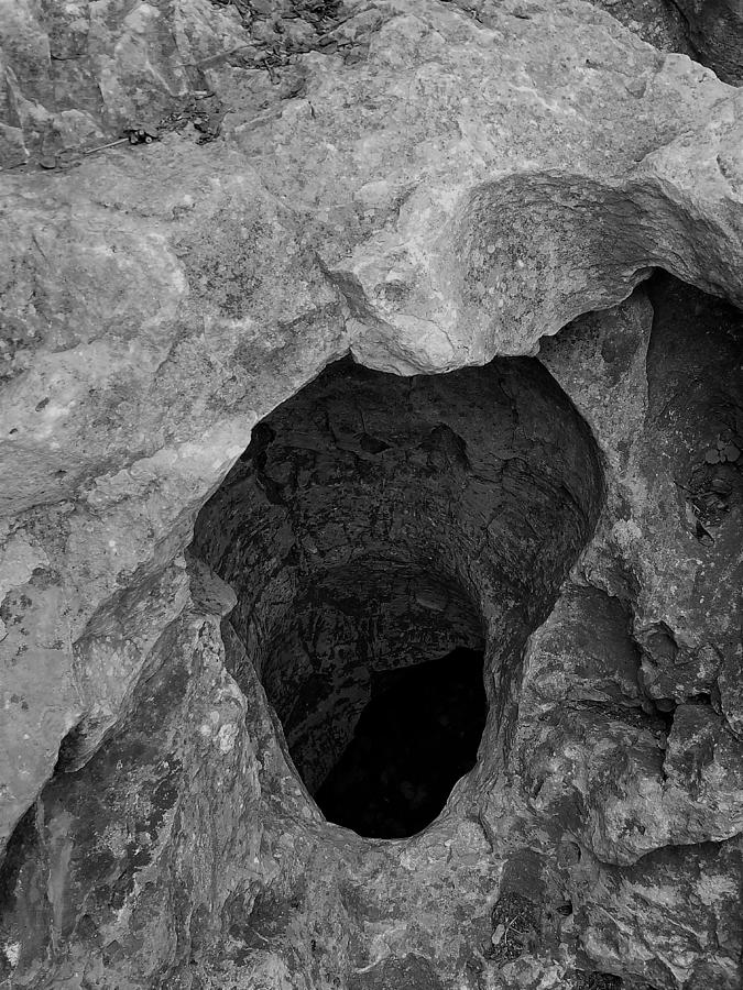Wind Cave National Park B W Photograph by Rob Hans