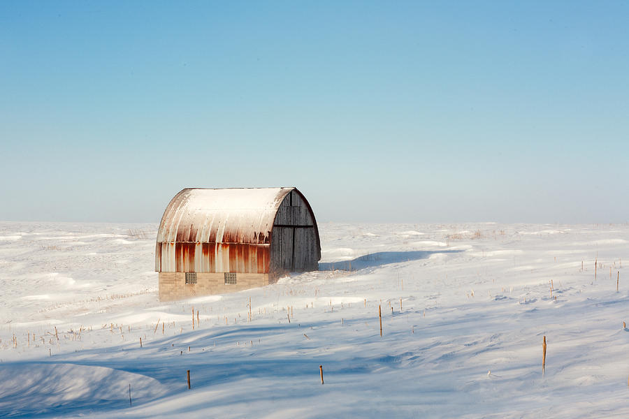 Winter Photograph - Wind Draped by Todd Klassy